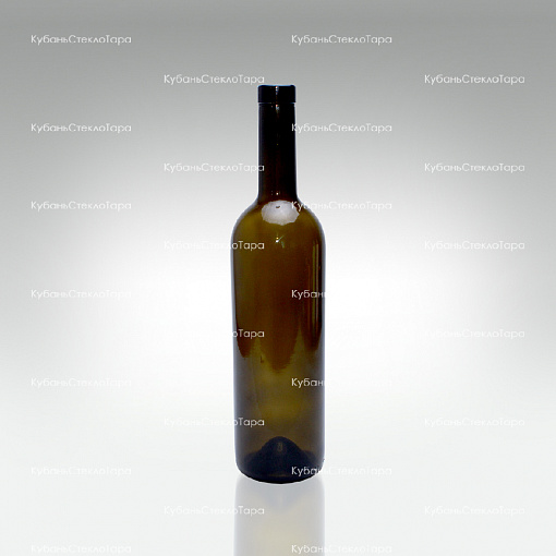 Бутылка 0,750 Бордо оливковая  (20/21/23) стекло оптом и по оптовым ценам в Екатеринбурге