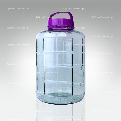 Бутыль (банка) стеклянный "фиолетовая" 20 л оптом и по оптовым ценам в Екатеринбурге