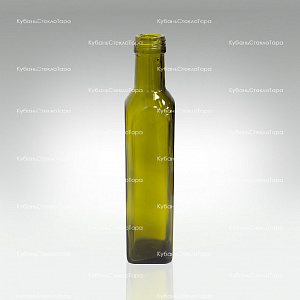 Бутылка 0,250  (31,5)"MARASCA" оливковая стекло оптом и по оптовым ценам в Екатеринбурге