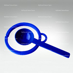 Кольцо и ложка на банку синие (82) оптом и по оптовым ценам в Екатеринбурге