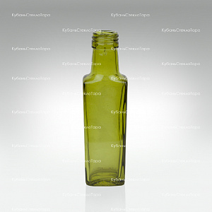 Бутылка 0,100  Гранит ВИНТ (28) Оливковая стекло оптом и по оптовым ценам в Екатеринбурге