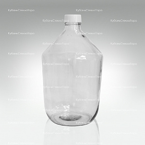 Бутыль 10,0 л Казацкий (прозрачный) стеклянный оптом и по оптовым ценам в Екатеринбурге