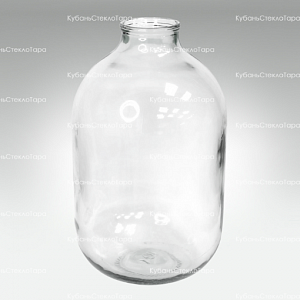 Бутыль 15,0 л (110) прозрачный стеклянный с крышкой оптом и по оптовым ценам в Екатеринбурге