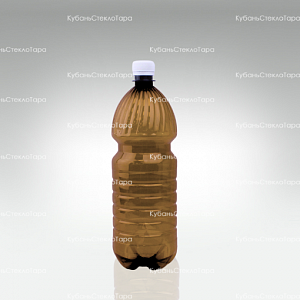 Бутылка ПЭТ 1,0 коричневая с колпачком (28) оптом и по оптовым ценам в Екатеринбурге
