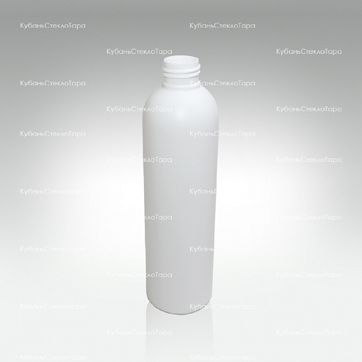 Флакон 0,250 л пластик белый (Din 24/410) оптом и по оптовым ценам в Екатеринбурге