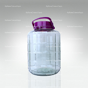 Бутыль (банка) стеклянный "фиолетовая" 12 л оптом и по оптовым ценам в Екатеринбурге