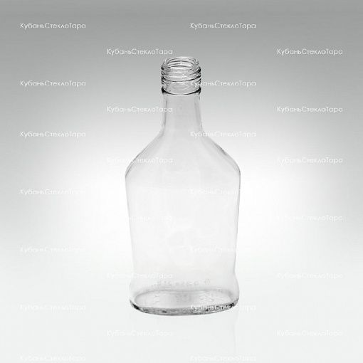 Бутылка 0,250 л "Фляжка"  (28) стекло оптом и по оптовым ценам в Екатеринбурге