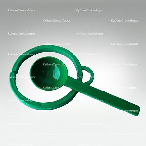 Кольцо и ложка на банку зеленые (82) оптом и по оптовым ценам в Екатеринбурге