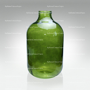 Бутыль 10 ТВИСТ (82) (зеленый) стеклянный оптом и по оптовым ценам в Екатеринбурге