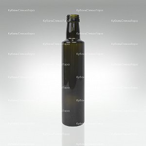 Бутылка 0,250  (31,5)"DORIKA" оливковая стекло оптом и по оптовым ценам в Екатеринбурге