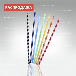 Трубочка пластиковая для напитков (цветные полосы) оптом и по оптовым ценам в Екатеринбурге