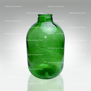 Бутыль СКО 10л (зеленый) стеклянный оптом и по оптовым ценам в Екатеринбурге